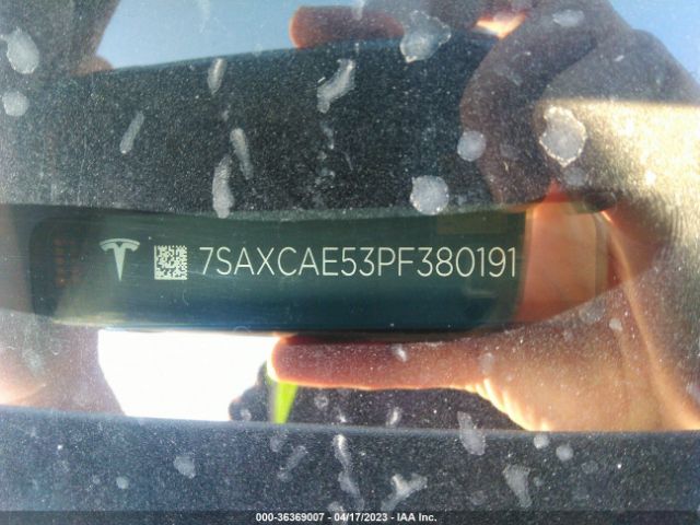 7SAXCAE53PF380191 Tesla MODEL X