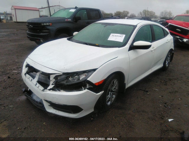 Honda Civic Sedan Lx 2018 2HGFC2F51JH583287 Image 2
