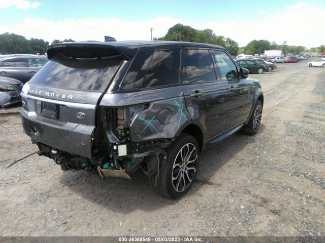2018 LAND ROVER RANGE ROVER SPORT HSE VIN: SALWR2RV0JA812333
