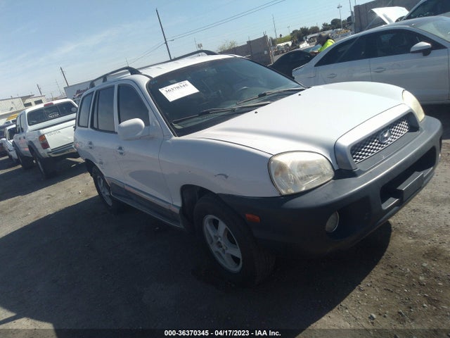 2004 HYUNDAI SANTA FE GLS VIN: KM8SC13DX4U789286