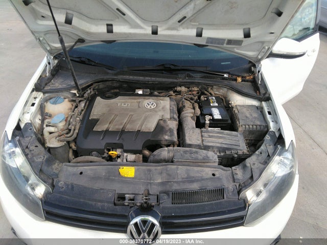 2014 VOLKSWAGEN GOLF TDI VIN: WVWDM7AJ8EW007644