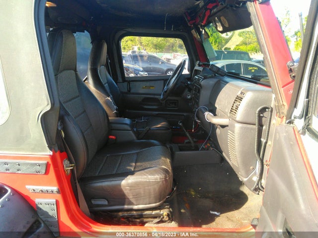 2000 JEEP WRANGLER SPORT VIN: 1J4FA49S0YP782297