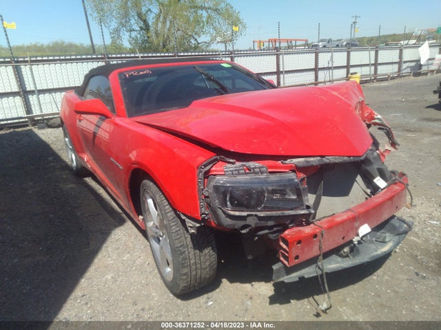 2015 CHEVROLET CAMARO LT VIN: 2G1FF3D35F9298745