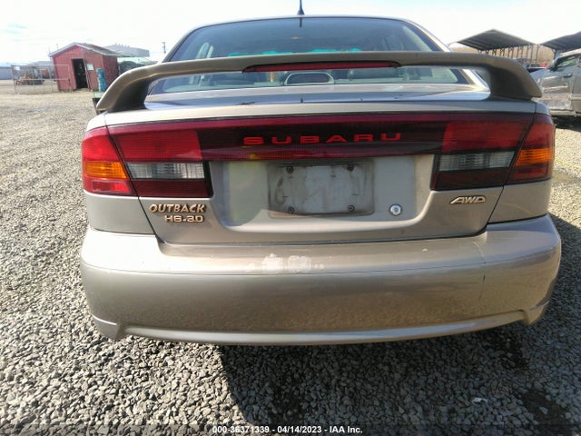 2003 SUBARU LEGACY SEDAN OUTBACK VIN: 4S3BE896237205489