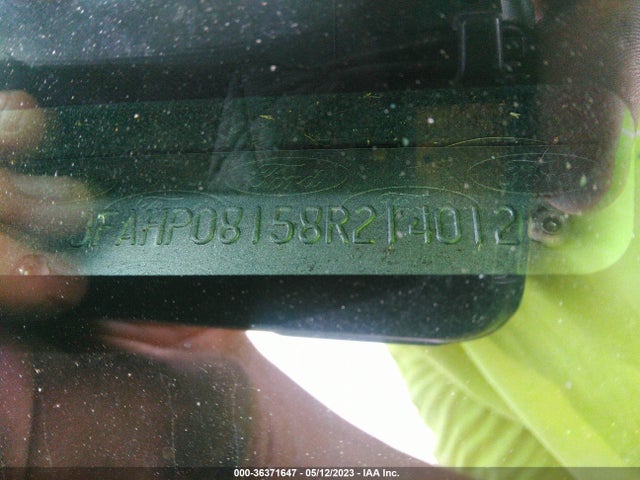 2008 FORD FUSION SEL VIN: 3FAHP08158R214012