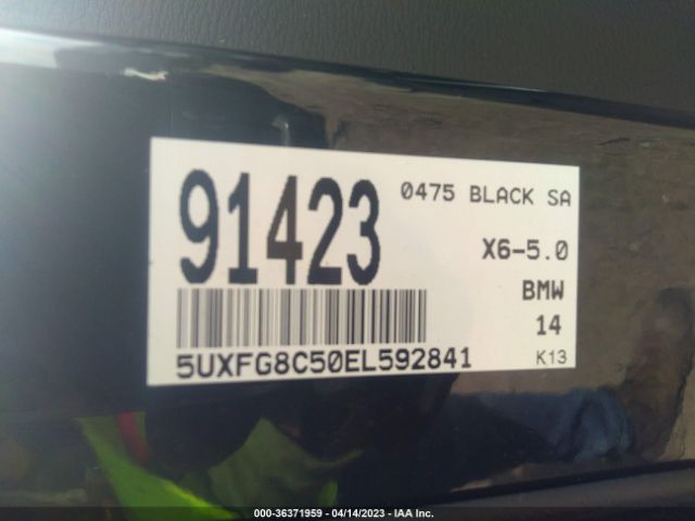 5UXFG8C50EL592841 BMW X6 Xdrive50i