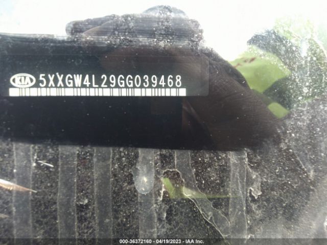 5XXGW4L29GG039468 KIA Optima Sx Turbo