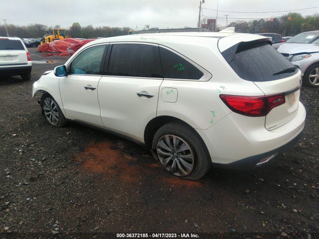 5FRYD4H63GB038596 Acura Mdx W/tech/entertainment/w