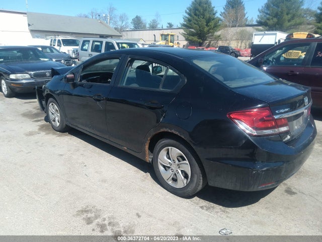 2013 HONDA CIVIC SDN LX VIN: 2HGFB2F54DH531093