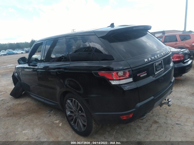 2016 LAND ROVER RANGE ROVER SPORT V8 VIN: SALWR2EFXGA108230