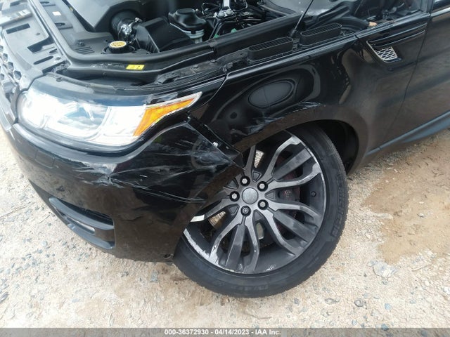 2016 LAND ROVER RANGE ROVER SPORT V8 VIN: SALWR2EFXGA108230