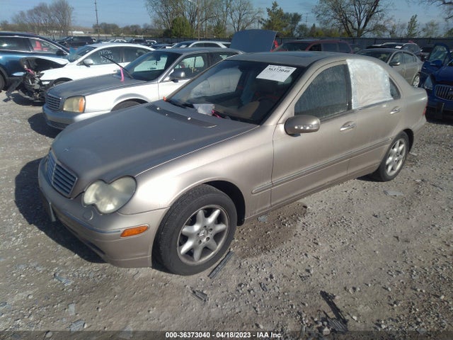 2001 MERCEDES-BENZ C CLASS VIN: WDBRF61J11F076789