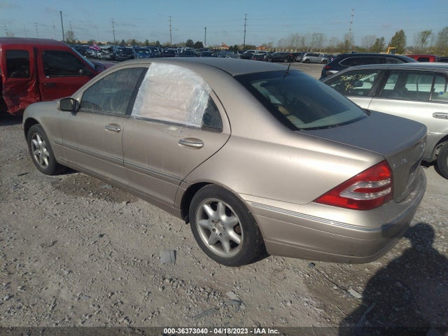 2001 MERCEDES-BENZ C CLASS VIN: WDBRF61J11F076789