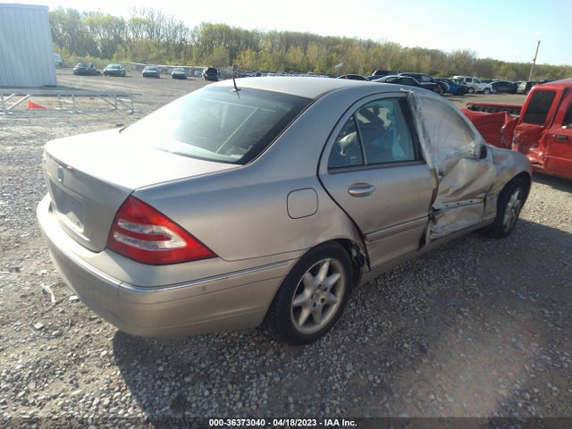2001 MERCEDES-BENZ C CLASS VIN: WDBRF61J11F076789