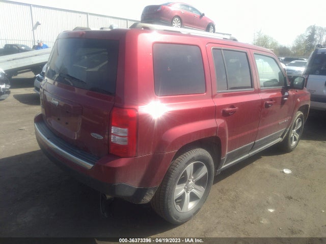 2017 JEEP PATRIOT HIGH ALTITUDE VIN: 1C4NJRFB5HD195498