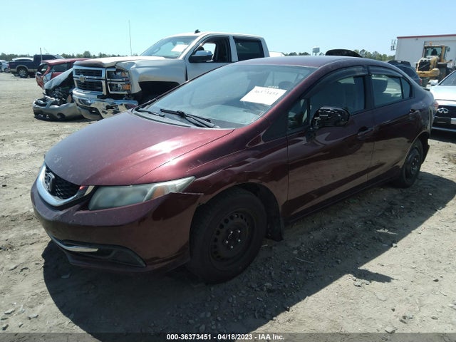 Honda Civic Sedan Lx 2015 19XFB2F5XFE022154 Image 2