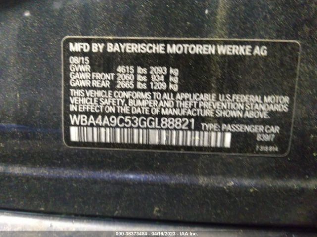 WBA4A9C53GGL88821 BMW 4 Series 428i