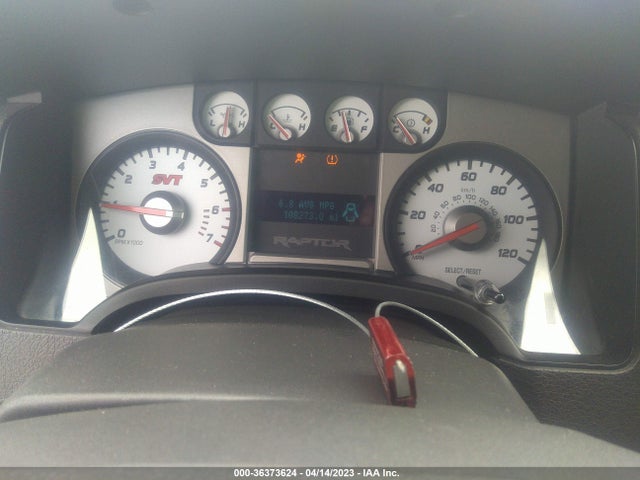 2010 FORD F-150 SVT RAPTOR VIN: 1FTEX1E60AFB82219