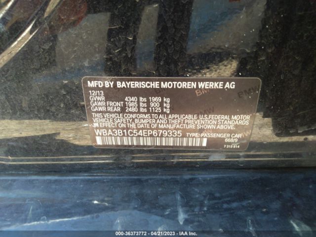 WBA3B1C54EP679335 BMW 3 Series 320i