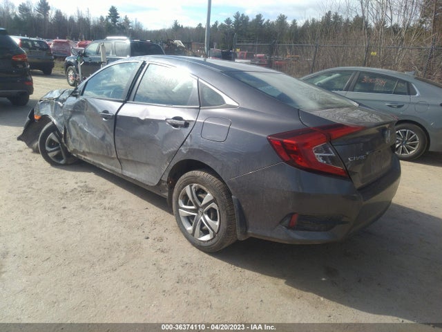 Honda Civic Sedan Lx 2017 2HGFC2F54HH548530 Image 3