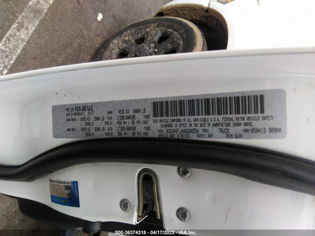 3C6UR4FLXHG684554 RAM 2500 Limited