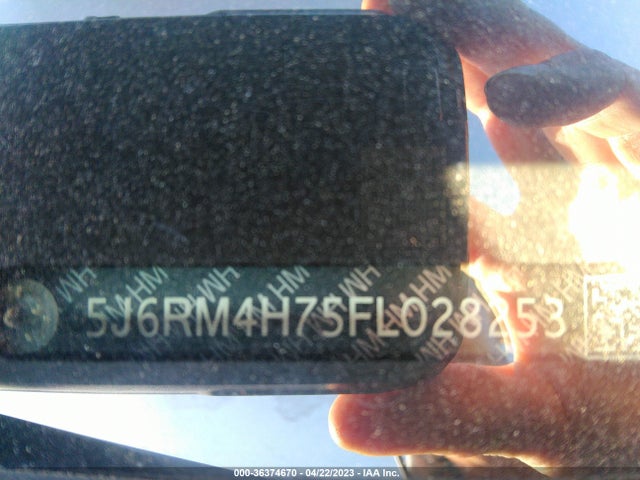 Honda Cr-v Ex-l 2015 5J6RM4H75FL028253 Image 9