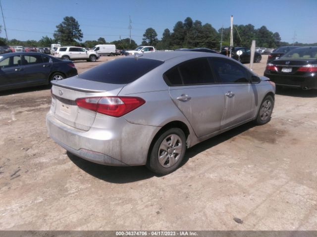 KNAFK4A69E5195764 KIA FORTE LX