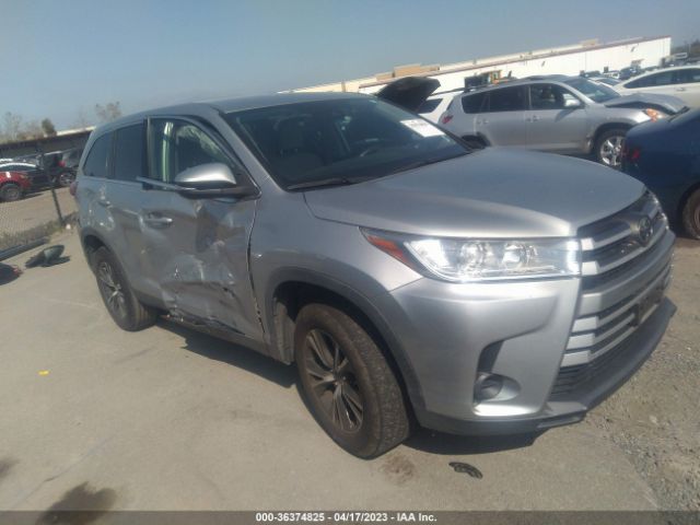 Toyota Highlander Le 2019 5TDZZRFH3KS338328 Image 1
