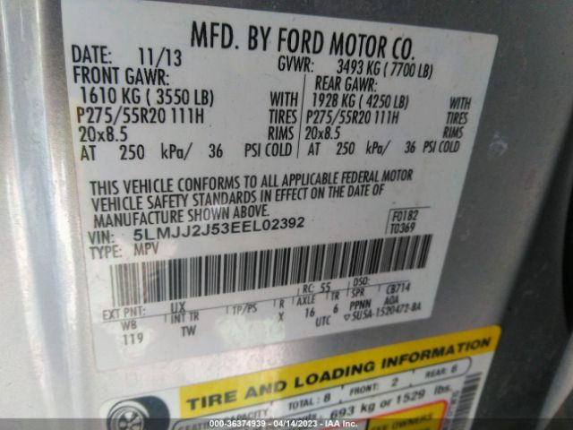 5LMJJ2J53EEL02392 Lincoln Navigator