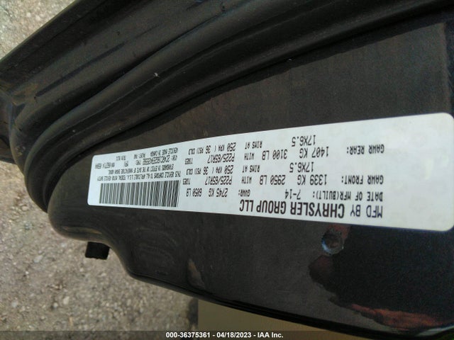 2C4RC1BG2ER435582 Chrysler Town & Country Touring