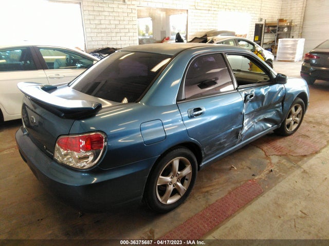 2007 SUBARU IMPREZA SEDAN I VIN: JF1GD61637H508196