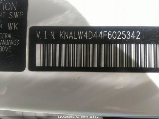 KNALW4D44F6025342 KIA K900 Luxury