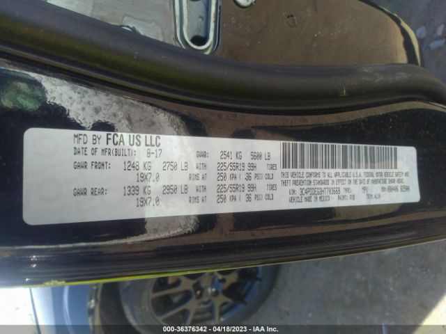 3C4PDDEG3HT703669 Dodge JOURNEY GT