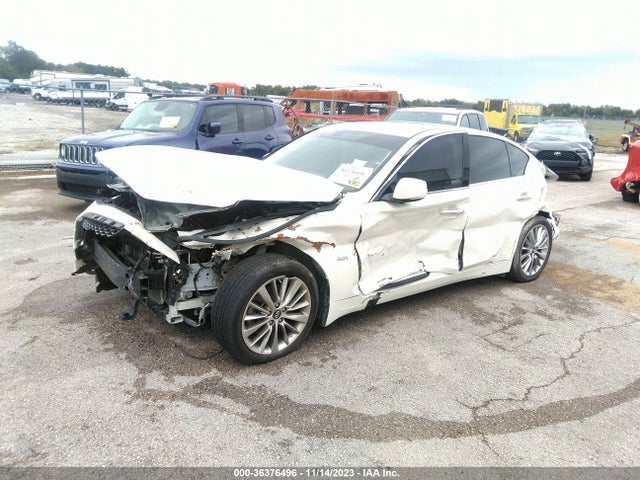 2018 INFINITI Q50 3.0T LUXE VIN: JN1EV7AP6JM363637