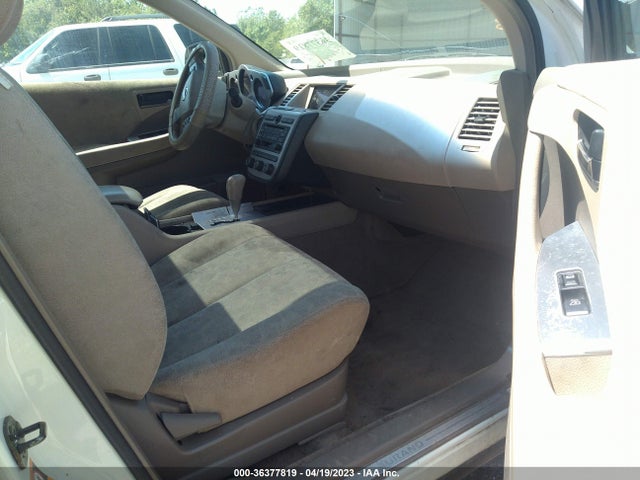 2005 NISSAN MURANO SL VIN: JN8AZ08W65W427162