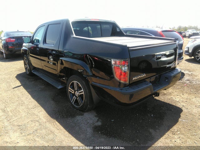 2012 HONDA RIDGELINE RTL VIN: 5FPYK1F55CB457633