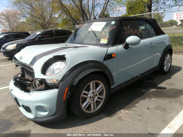2012 MINI COOPER CONVERTIBLE WMWZN3C55CT134424 Photo 1