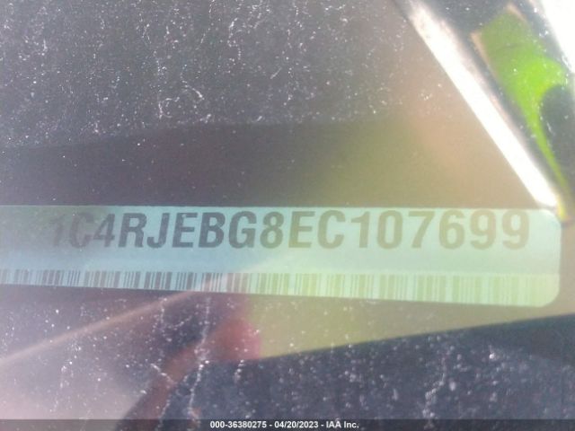 1C4RJEBG8EC107699 Jeep Grand Cherokee Limited