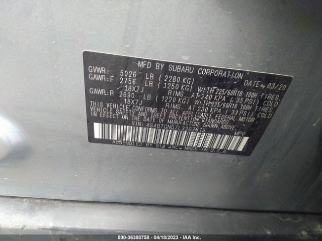 4S4BTGND7L3207813 Subaru Outback Limited Xt