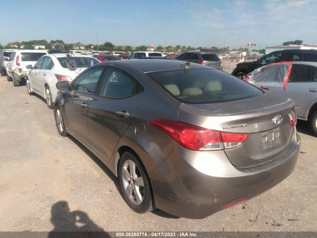 2013 HYUNDAI ELANTRA GLS VIN: 5NPDH4AEXDH183072