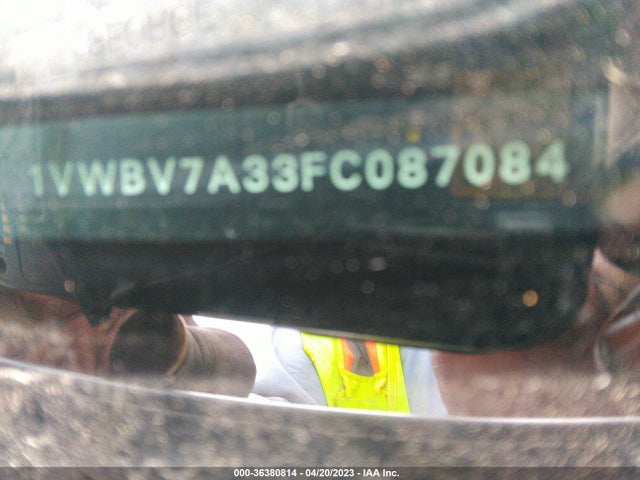 1VWBV7A33FC087084 Volkswagen Passat 2.0l Tdi Se W/sunroof