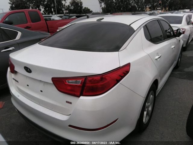 KNAGM4A77F5589689 KIA Optima Lx
