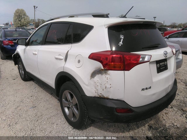 2015 TOYOTA RAV4 XLE VIN: 2T3RFREV7FW255408