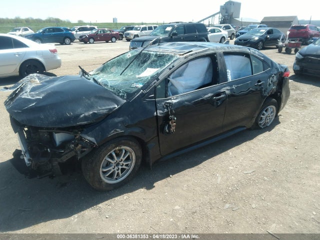 2022 TOYOTA COROLLA HYBRID LE VIN: JTDEAMDEXNJ059705