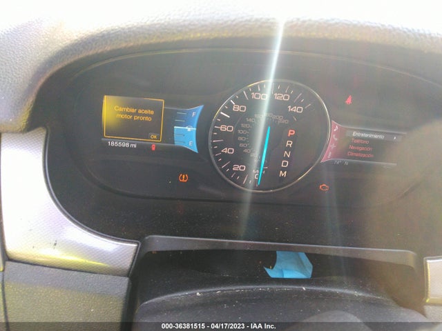 2011 FORD EDGE SEL VIN: 2FMDK3JC1BBB08176