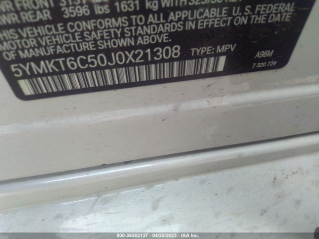5YMKT6C50J0X21308 BMW X5 M
