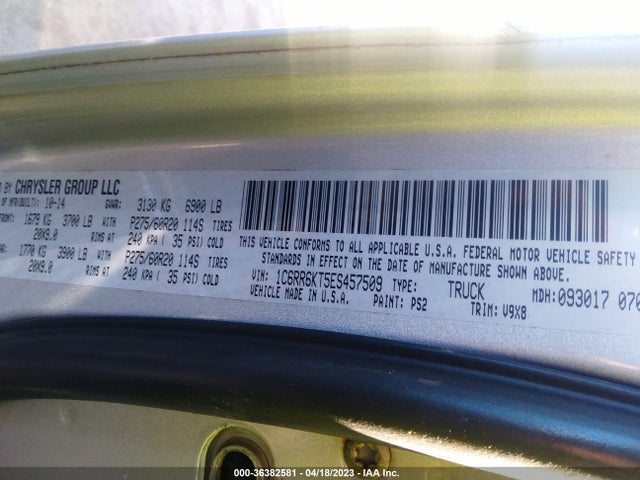 1C6RR6KT5ES457509 RAM 1500 Express