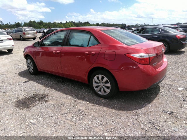 2016 TOYOTA COROLLA L/LE/S/S PLUS/LE PLUS VIN: 2T1BURHE2GC622875