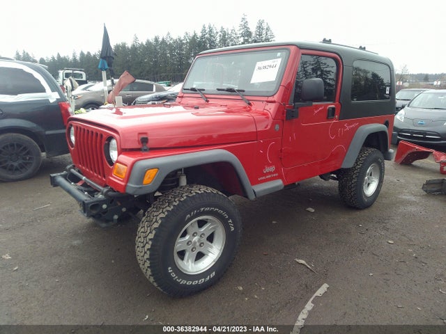 2004 JEEP WRANGLER UNLIMITED VIN: 1J4FA49SX4P793706