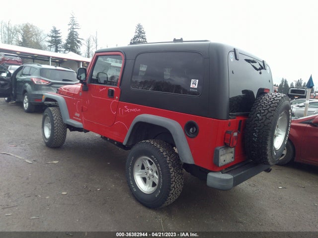 2004 JEEP WRANGLER UNLIMITED VIN: 1J4FA49SX4P793706
